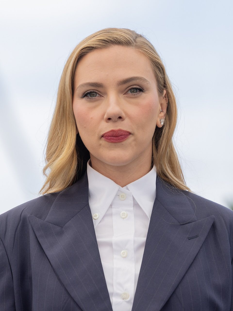 Scarlett Johansson de face au photocall d’Eleanor the Great, Cannes 2025